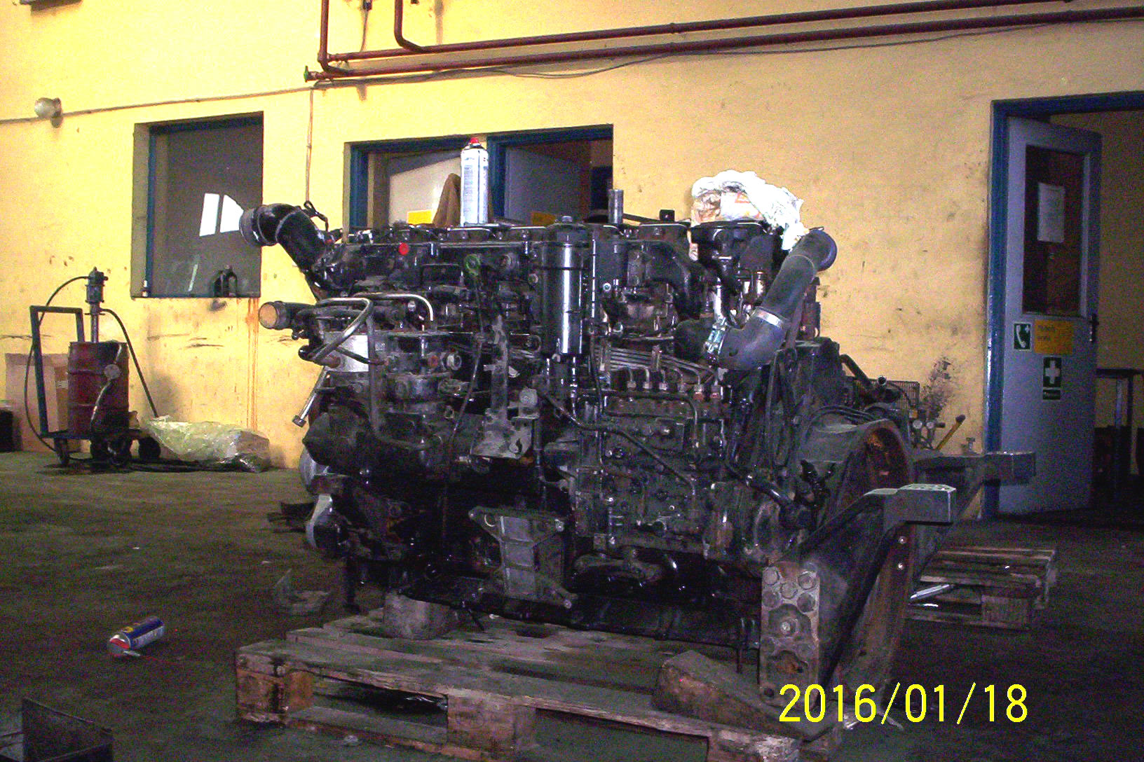 TGA MAN motor felújítás